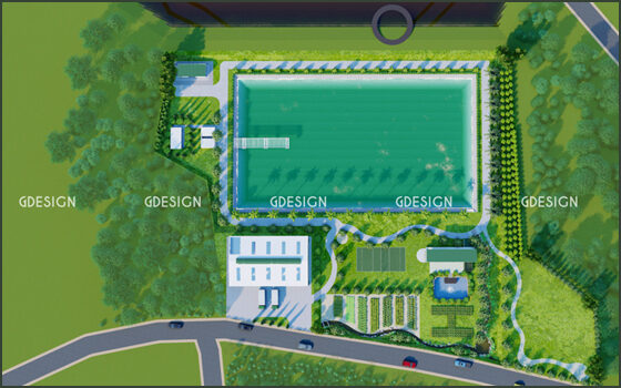 Thiết kế thi công cảnh quan trang trại TOH Đồng Nai