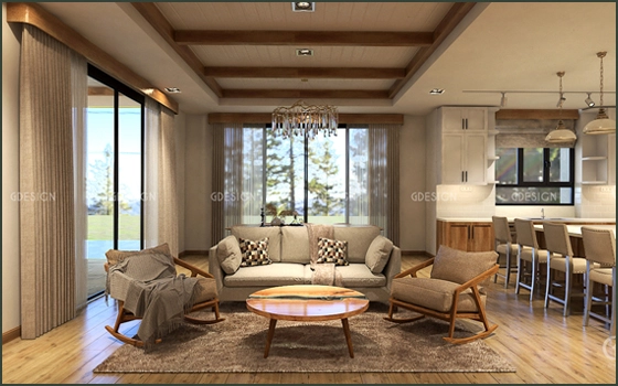 Thiết kế nội thất Villa UK, San Jose, California, Mỹ